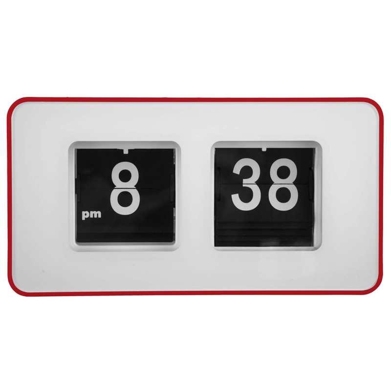 CAMRY CR1131 Red - Clock, Red