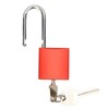 Safety Padlock Industrial Aluminum Steel Lock Beam Anodized Isolation Lockout