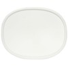 Corningware F-12-PC 1075645 1.5qt Oval French White Lid (2-Pack)