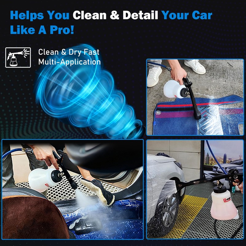 Y-ASQA Professional Car Cleaning Gun - Tough Stain Remover for