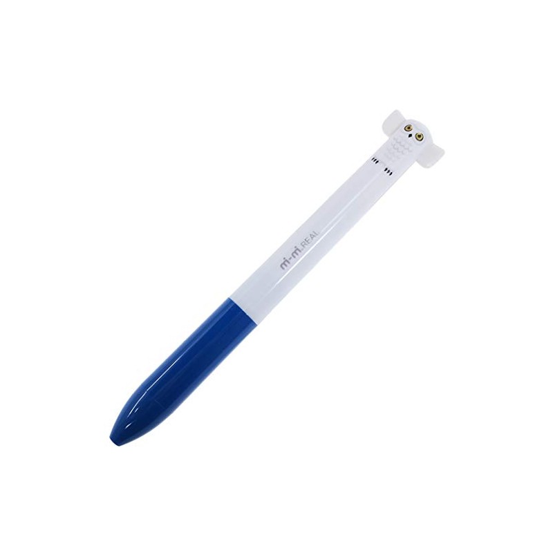 Ballpoint Pen, Black, Red, 2 Colors [REAL ANIMAL] mimi Pen/Owl,