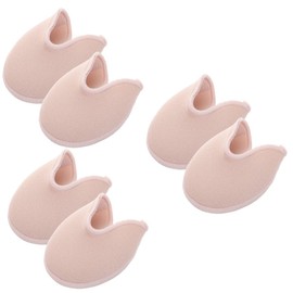 LALAFINA 3pairs Ballet Dance Pointe Shoe Toe Pads Cushioning Socks for Women Breathable Sebs Material Soft and Reduces Pain and Improves Balance Fits All Shoe Types