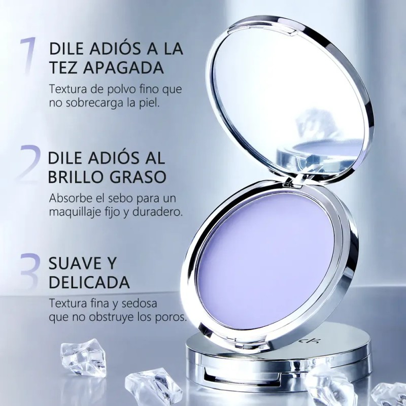Base De Maquillaje En Polvo, Fijación Duradera, 10 G
