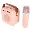 Mini Karaoke Machine Set Portable Bluetooth Speaker with 1 Wireless