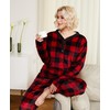 Istylish Christmas Pajamas Set Womens Fleece Pajama Sets Printed Sleepwear