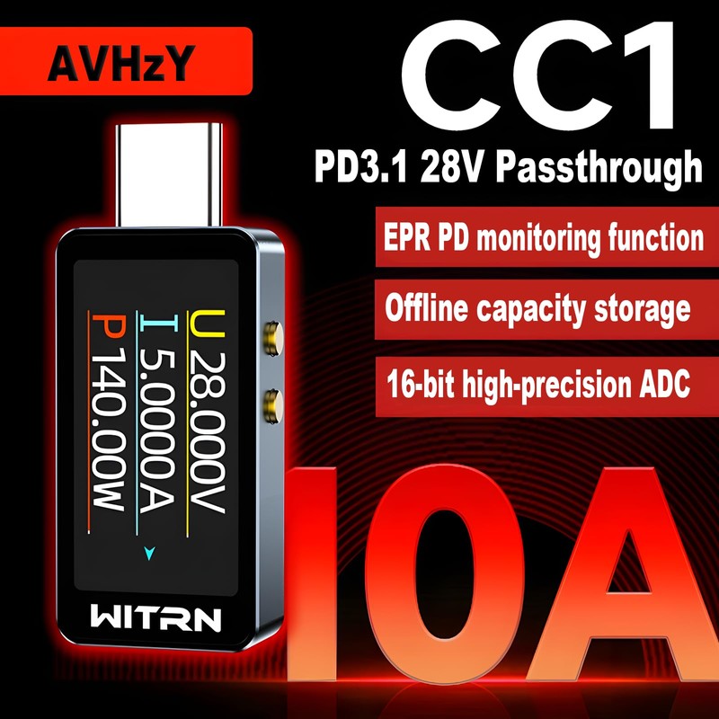 Type-C USB Meter Tester Power Meter USB Multimeter Voltage and