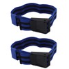 2Pcs Fitness Occlusion Training Band Blood Flow Restriction Training Wrap