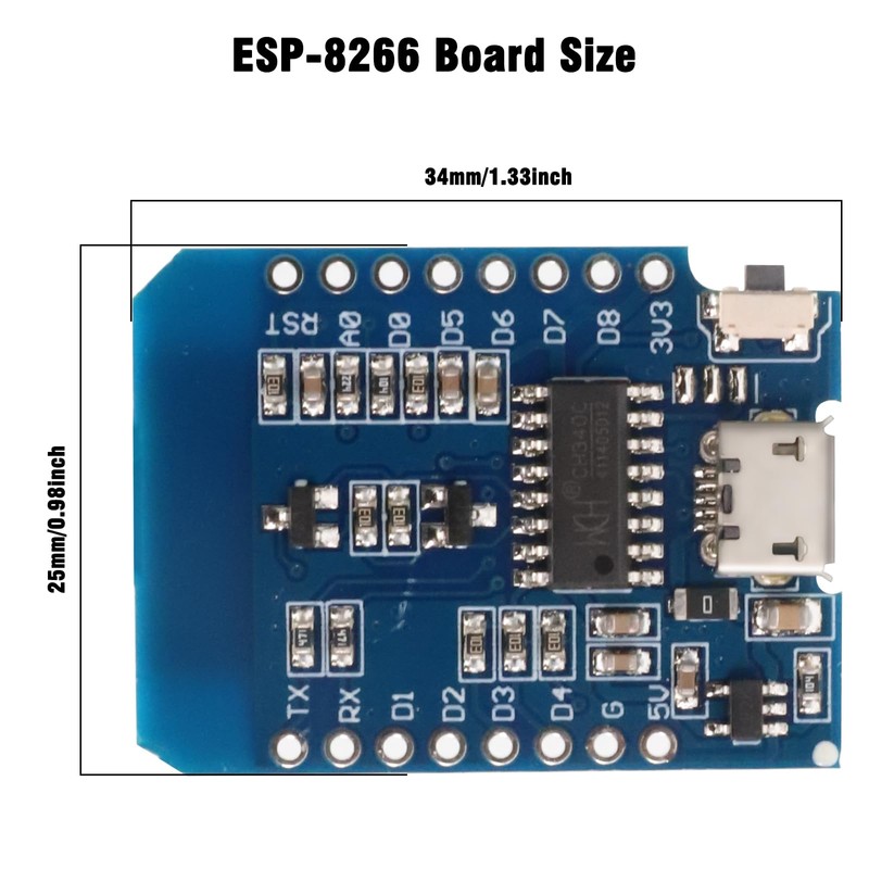 ESP8266 NodeMcu Development Board Binghe 3 Pieces ESP8266 NodeMcu Lua