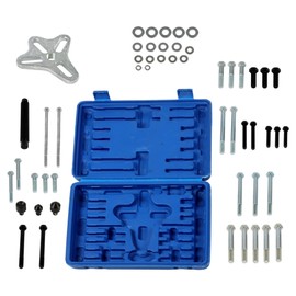 GXYWADY 46 Pcs Harmonic Balancer Puller Set Steering Wheel Flywheel Crankshaft Pulley Puller