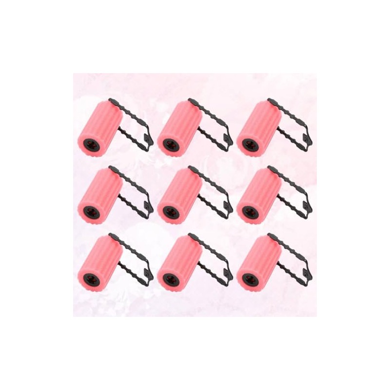 12 Piezas Bigudí de Espuma Rosa para Rizar Cabello sin