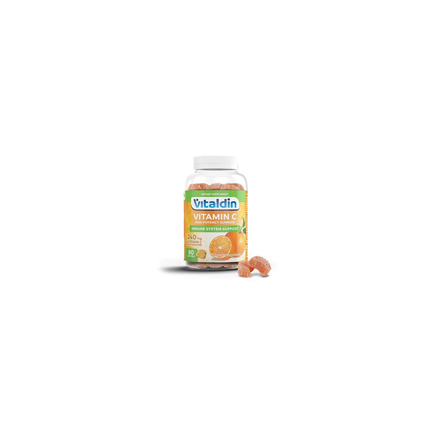 VITALDIN Vitamin C Gummies â 240 mg per Serving 80 Chewable Gummies