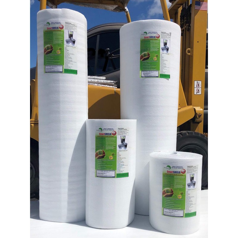 SmartSHIELD -3mm 48"x50ft Reflective Insulation roll, Foam Core Radiant Barrier,