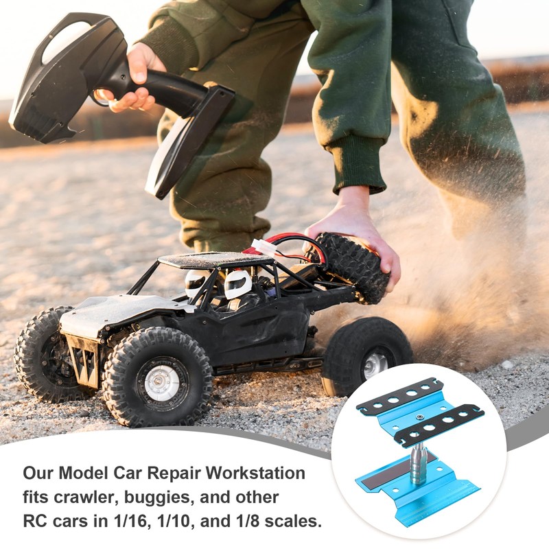 sourcing map 1 Set RC Car Work Stand Lift Lower