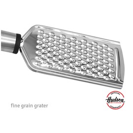 HUDSON Elegant Kitchen Cheese And Vegetable Grater Stainless Steel
