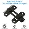 Alise 2Pcs Flip Latch Gate Latches, 4 inch Safety Door