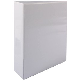 Marbig Clearview Insert Binder A4 25mm 4D White