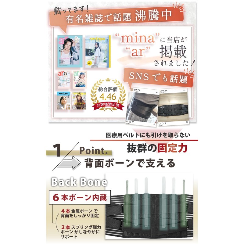 Liscia 腰痛ベルト 骨盤ベルト 【現役整体師監修】 腰痛 コルセット 骨盤矯正 骨盤矯正 【整体師監修マニュアル付き】 腰サポーター
