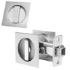 Dontay Pocket Door Passage Latches Not Lock, Large Lever, Double