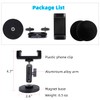 Gym Magnetic Phone Holder Mount with 360° Adjustable Dual Ballhead