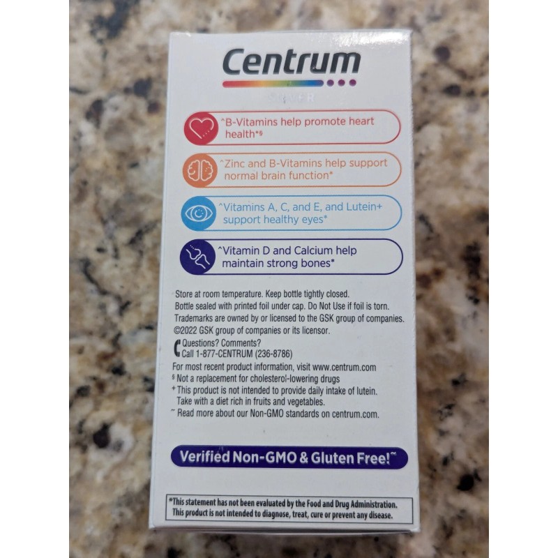 Centrum Silver Women 5-+ Multivitamin 65 Tablets exp: 05/2026
