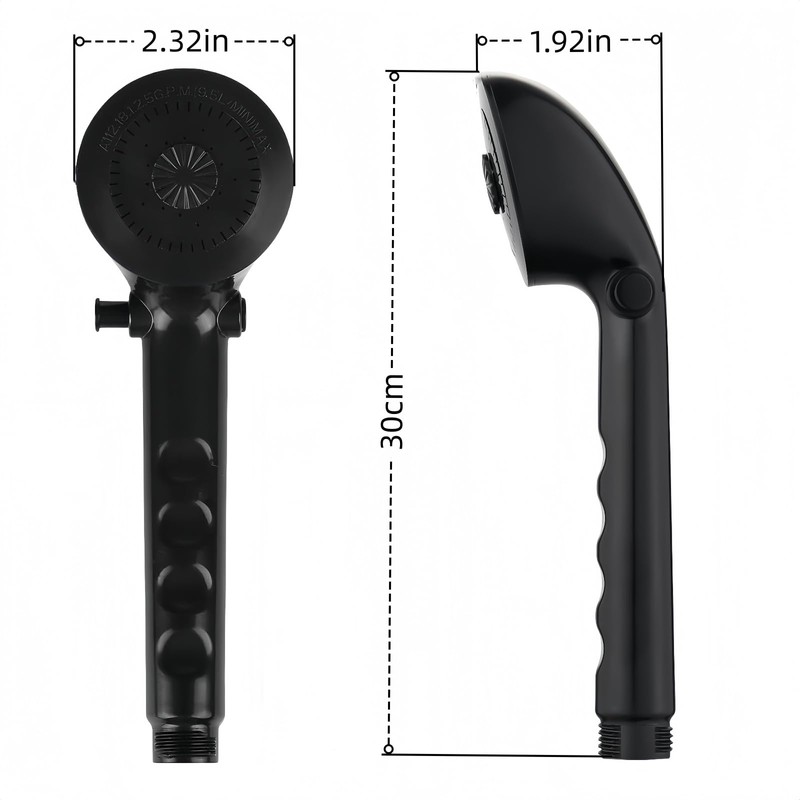 RV Shower Faucet with Showerhead & Hose – Outdoor Non-Metallic