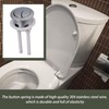 Dual Push Flushing Toilet Button Toilet Water Tank Button with