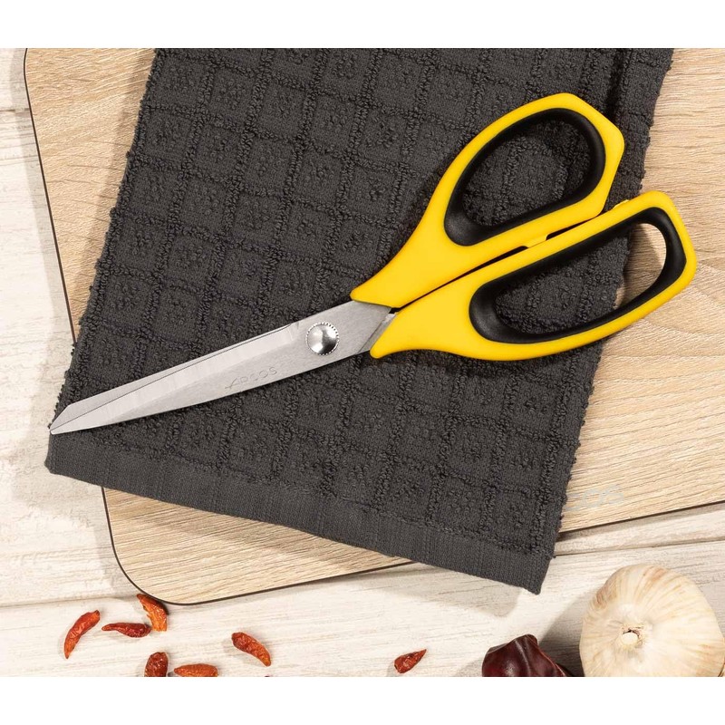 Arcos Prochef Kitchen Scissors Steel Yellow-Black 9 in