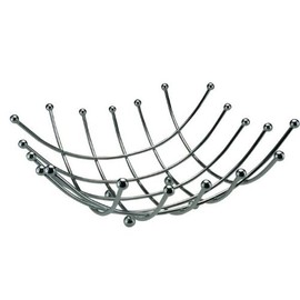 Chrome Fruit Bowl Nest/Fruits Basket 25x10