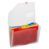 Snopake A4 Rainbow Expanding Organiser 6-Part [Pack of 1] Ref: