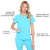 Dagacci - Conjunto de uniformes médicos para mujeres y hombres,