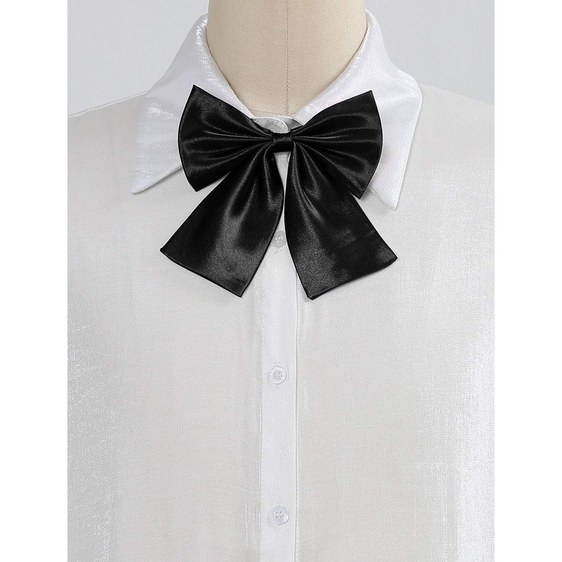 Allegra K School Ribbon, Ribbon Tie, Uniform Ribbon, Bowtie, Bowtie,