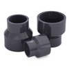 HATOOLHA PVC Reducer Connectors Industrial Grade Thick PVC Pipe Fitting