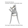 Stainless Steel Livestock Pig Punch Marking Ear Canal Pliers for