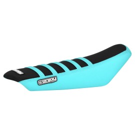 Enjoy Mfg Talaria Sting eBike Seat Cover by Enjoy Mfg MINT & BLACK w/ MINT Ribs #362