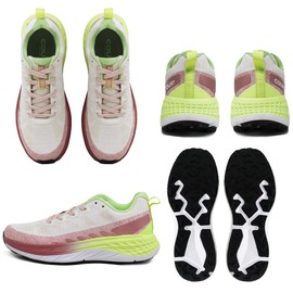 COURT Kuziva | 7696J/AL 26 Tenis Deportivo de Senderismo para Mujer, Suela especializada para Mayor Estabilidad, máxima Comodidad, Calzado Resistente, Ligero y Transpirable Color Beige Rosa