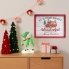flangairy Red Truck Christmas Wall Decor, Wooden Its The Most