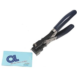 (Ship From USA) 3mm Radius Corner Rounder Punch Cutter - Heavy Duty Clipper approx 1/8-inch / Has coated hand grips for comfort,Weighs only 10.25 ounces,Heavy Duty Steel construction cuts plastic or