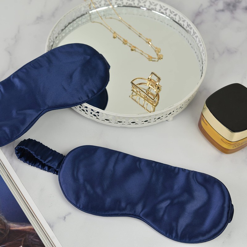 OFFTOPIC® Sleep Mask 100% Pure Silk Sleep Mask Insomnia Stop