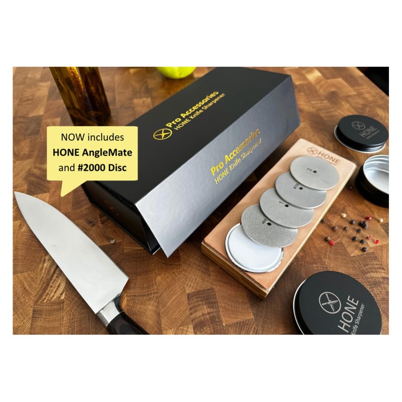 𝗛𝗢𝗡𝗘 Pro Accessories: Accessories Package Set with Premium Leather Strop,