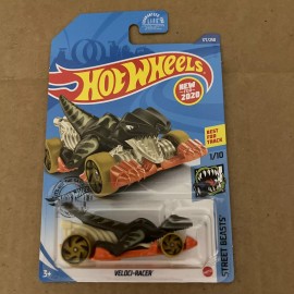 Hot Wheels 1 2020 Hot Wheels Street Beasts Green Veloci-Racer