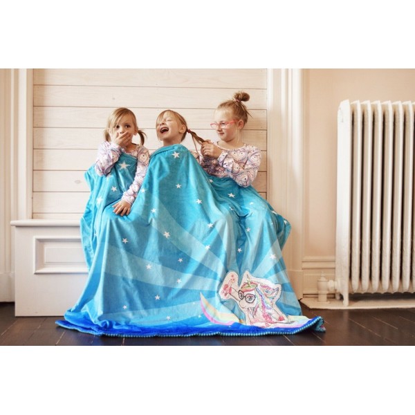 Exclusive Elegance Reverse flip sequin unicorn glow in the dark