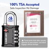 SURE LOCK TSA Accepted Heavy Duty Big Combination Luggage Padlock