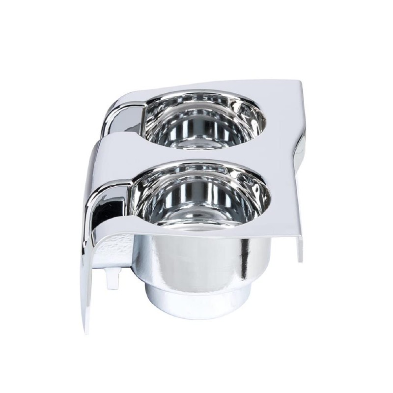 Chrome Plastic Cup Holder 2006+ Fits Kenworth W900/T800 Also fits