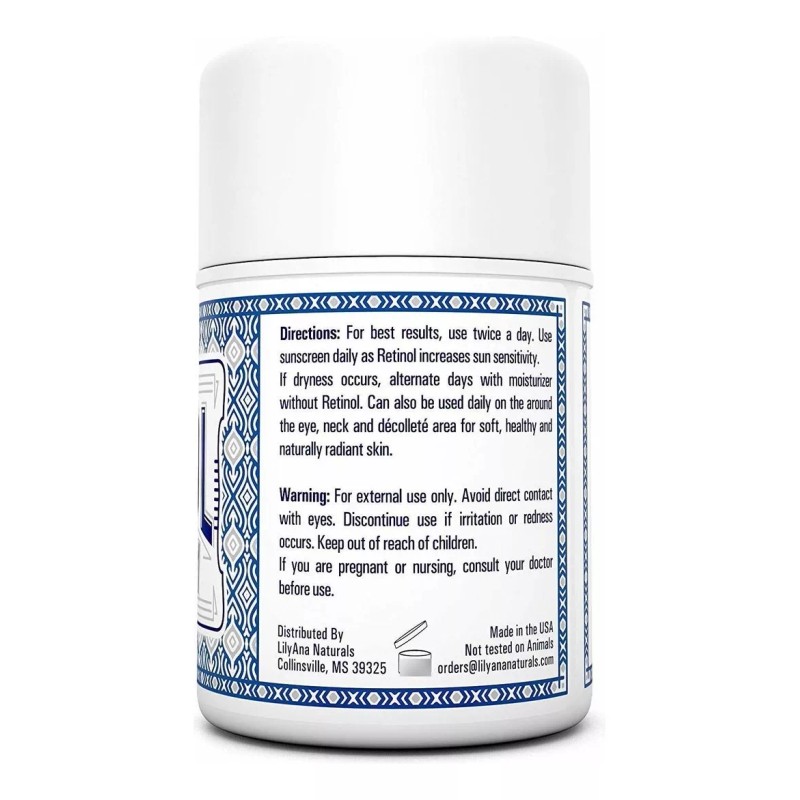Lilyana Naturals Retinol Crema Hidratante 1,7 Onzas