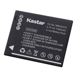 For Panasonic 2x Kastar Battery for Panasonic Lumix DMW-BCH7 DMC-FP1 DMC-FP2 DMC-FP3 FT10 TS10
