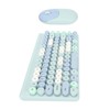 Wireless Keyboard Mouse Combo 2.4GHz Wireless Mouse 86 Keys Colorful