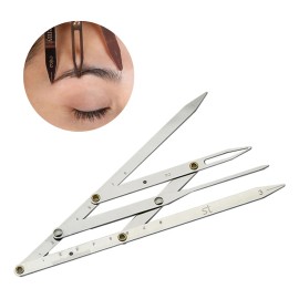 Compas Aureo Regla Divisora Microblading Diseño Cejas