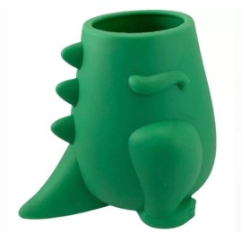 pillowfort One Pillowfort Dino Dinosaur Kids Toothbrush Holder Multi Purpose Storage Green