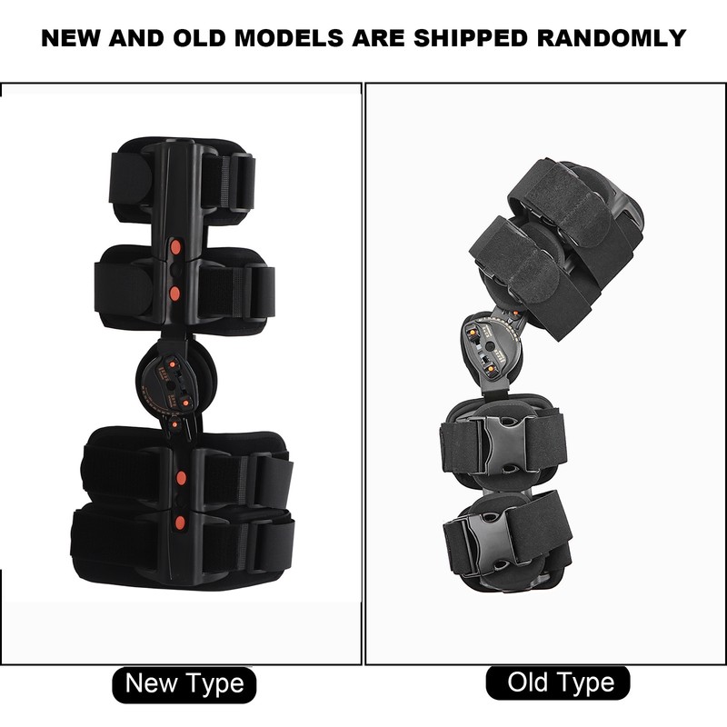 Adjustable Knee Joint Brace Surgical Fixation Stabilization Fracture Ankle Support