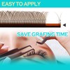 YY Eyelash Extensions C Curl 0.07 Mixed Tray Y Shape